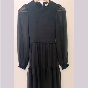 Aritzia Wilfred black dress xxs